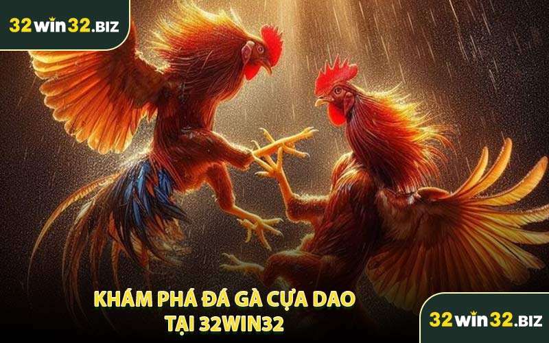 Khám Phá Đá Gà Cựa Dao Tại 32WIN32